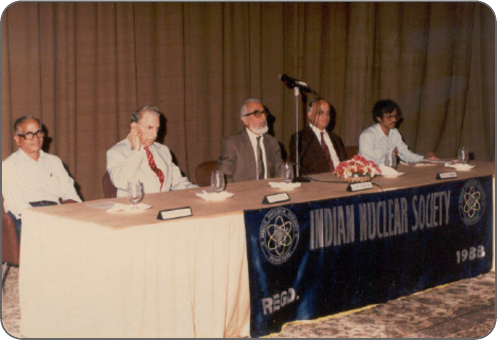 Indian Nuclear Society Inauguration Day in 1988
